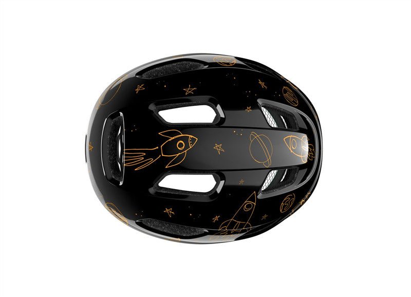 Lazer P’nut KinetiCore 2.0 Kids Helmet – Flying Rocket - Bicycle Helmets - Dawson Sports