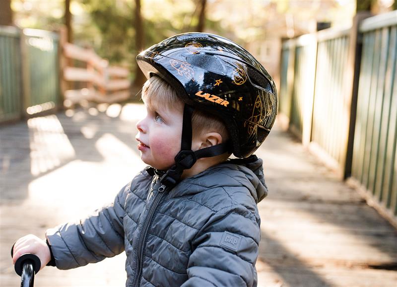 Lazer P’nut KinetiCore 2.0 Kids Helmet – Flying Rocket - Bicycle Helmets - Dawson Sports