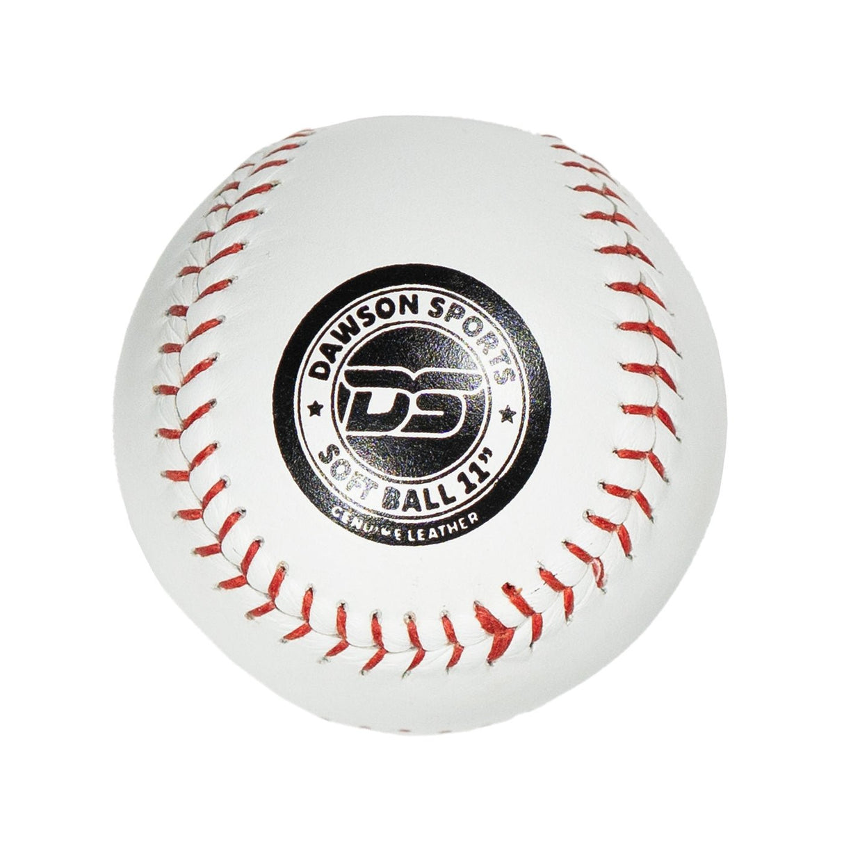 Leather Softball 11" - Rounders Balls , Baseball & Softball - Dawson Sports
