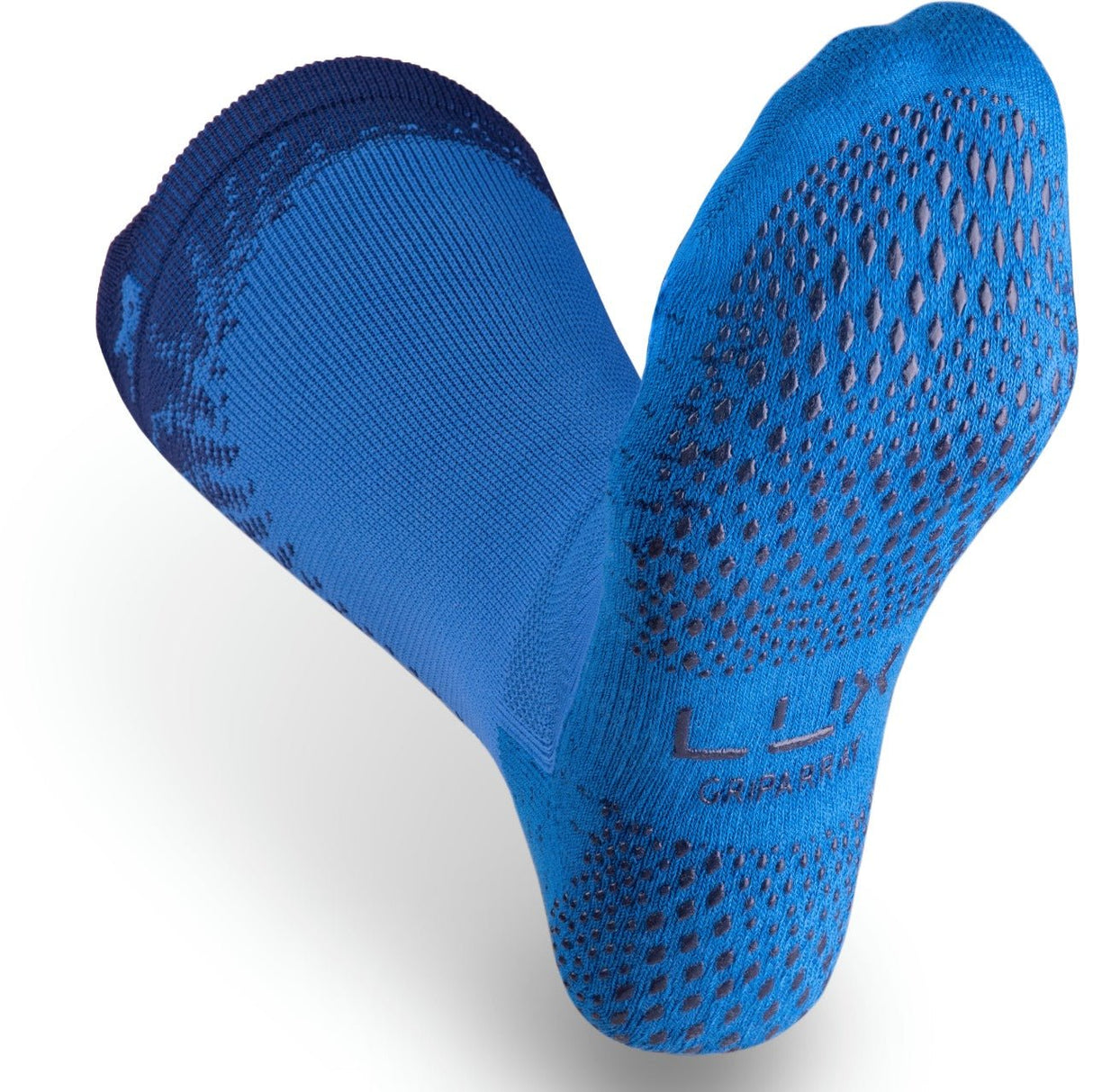 Lux Pro Cleat Performance Grip - Calf Sock - Blue - Socks - Dawson Sports