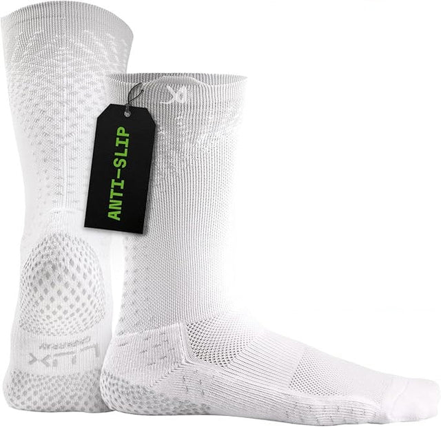 Lux Pro Cleat Performance Grip - Calf Sock - White - Socks - Dawson Sports