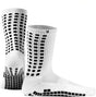 Lux Soccer Grip - Calf Sock - White - Socks - Dawson Sports