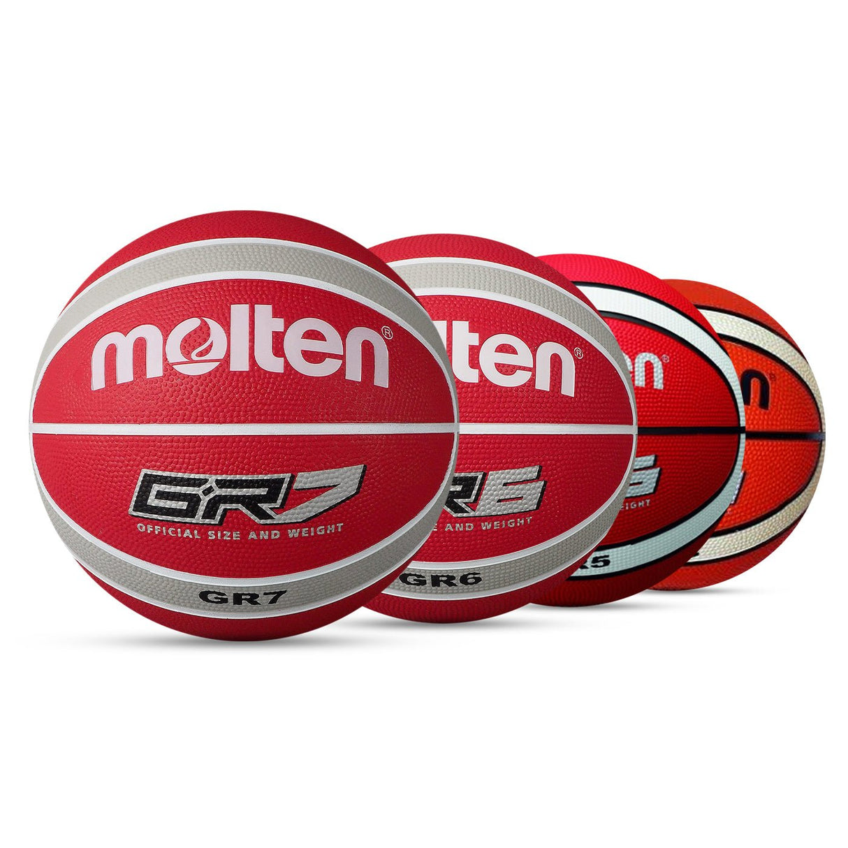 Molten Rubber Basketball - Basketballs - Dawson Sports