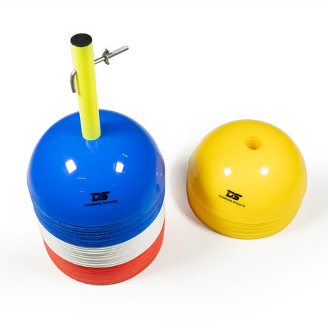 Multi Dome Cones (Set of 40) - Coaching & Drills - Dawson Sports