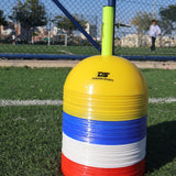 Multi Dome Cones (Set of 40) - Coaching & Drills - Dawson Sports
