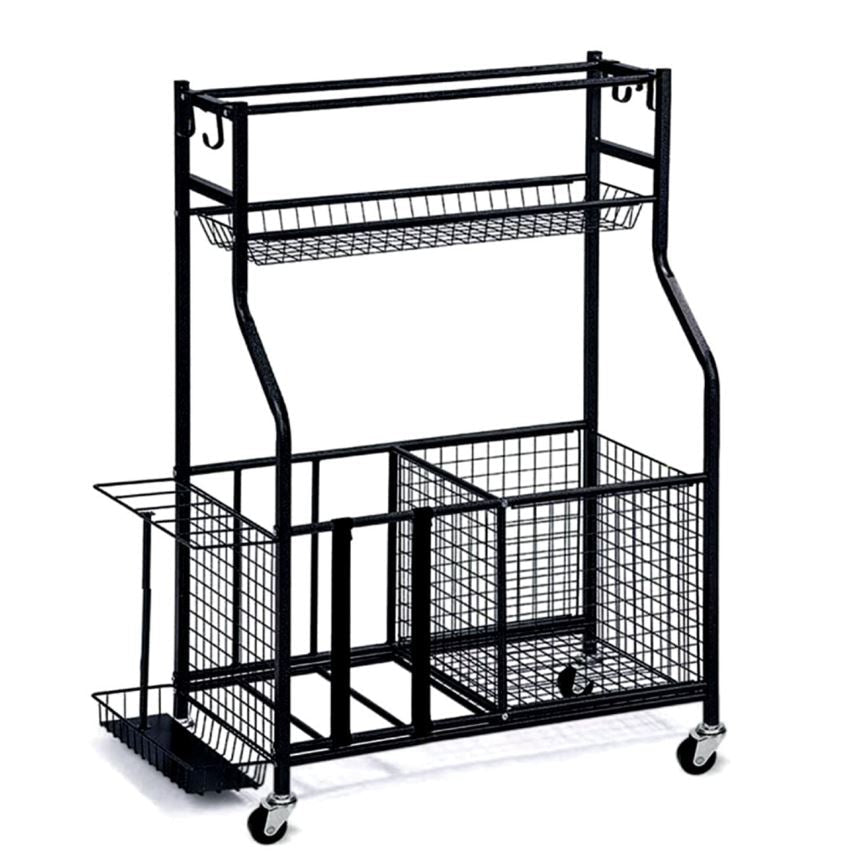 Multi - Utility Storage Cart - Heavy Duty - 36"x 16.5"x 45.5" - Storage & Trolleys - Dawson Sports