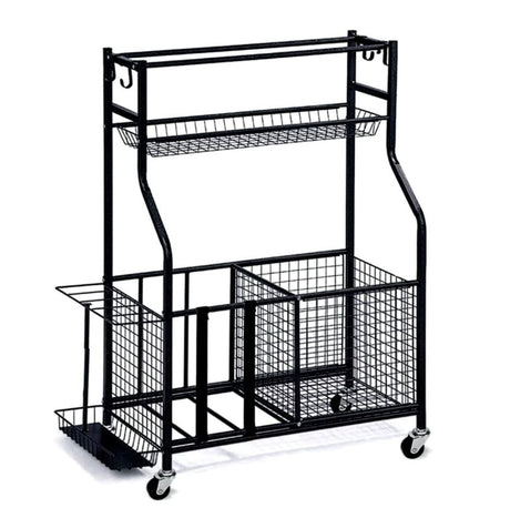 Multi - Utility Storage Cart - Heavy Duty - 36"x 16.5"x 45.5" - Storage & Trolleys - Dawson Sports