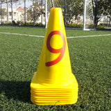 Numbered Cone Set (Set of 10) - Coaching & Drills - Dawson Sports