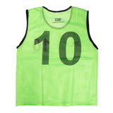 Numbered Mesh Bibs (Set of 10) - Training Bibs - Dawson Sports