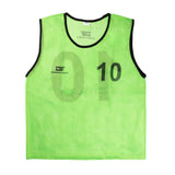 Numbered Mesh Bibs (Set of 10) - Training Bibs - Dawson Sports