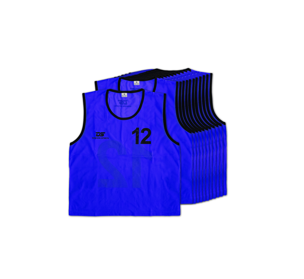 Numbered Mesh Training Bibs (Set of 12) - Training Bibs - Dawson Sports