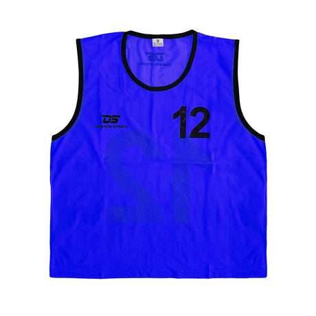 Numbered Mesh Training Bibs (Set of 12) - Training Bibs - Dawson Sports