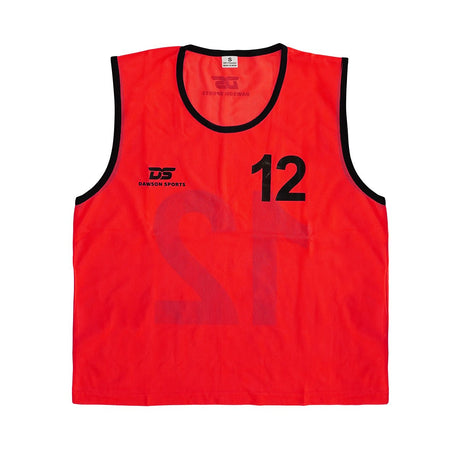 Numbered Mesh Training Bibs (Set of 12) - Training Bibs - Dawson Sports