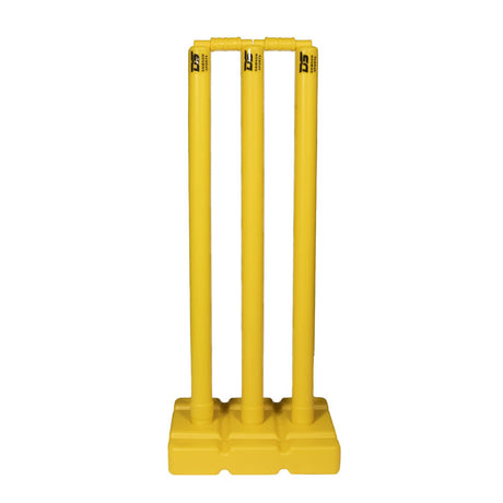 Plastic Cricket Stump Set with Base and Bails - Cricket Stumps - Dawson Sports