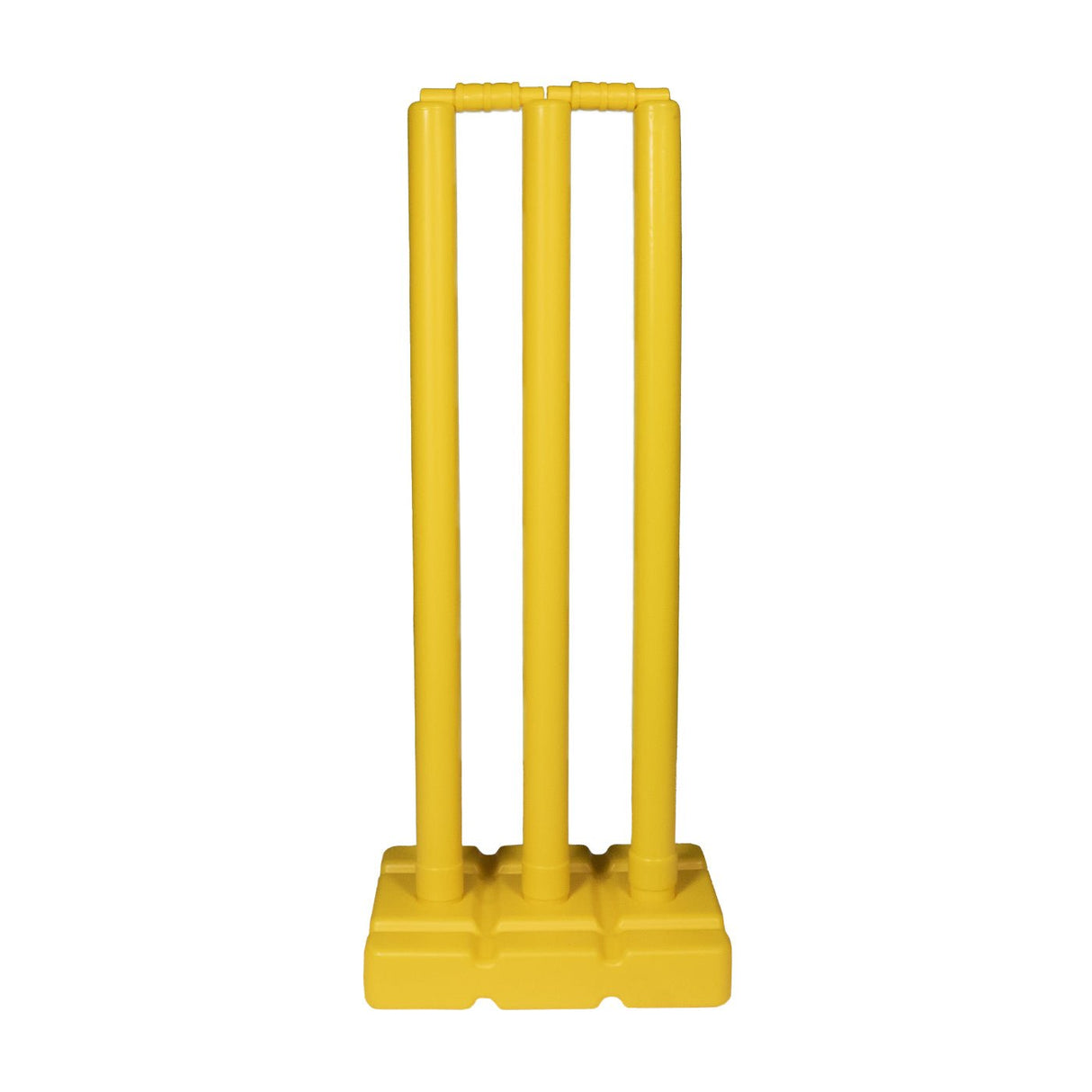 Plastic Cricket Stump Set with Base and Bails - Cricket Stumps - Dawson Sports