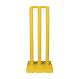 Plastic Cricket Stump Set with Base and Bails - Cricket Stumps - Dawson Sports