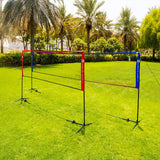 Pop Up Tennis / Badminton Net 5M - Post & Nets - Dawson Sports