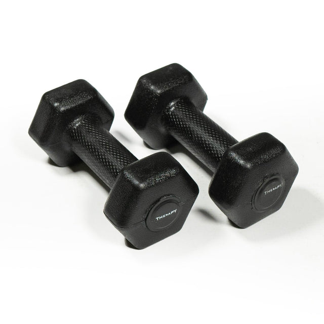 PVC Hex Dumbbells - PAIR - Dumbbells - Dawson Sports