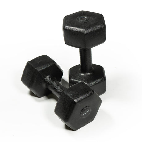 PVC Hex Dumbbells - PAIR - Dumbbells - Dawson Sports