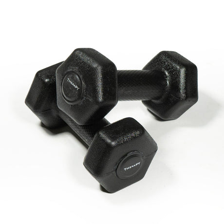 PVC Hex Dumbbells - PAIR - Dumbbells - Dawson Sports