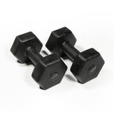 PVC Hex Dumbbells - PAIR - Dumbbells - Dawson Sports