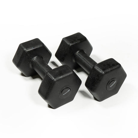 PVC Hex Dumbbells - PAIR - Dumbbells - Dawson Sports