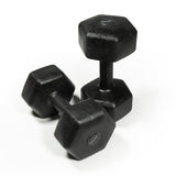 PVC Hex Dumbbells - PAIR - Dumbbells - Dawson Sports