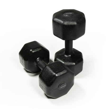 PVC Hex Dumbbells - PAIR - Dumbbells - Dawson Sports