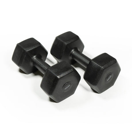 PVC Hex Dumbbells - PAIR - Dumbbells - Dawson Sports