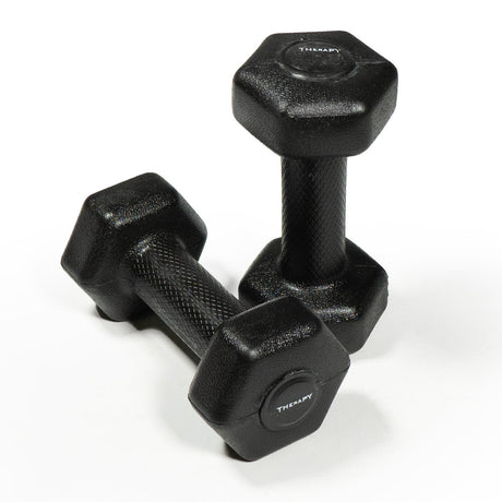 PVC Hex Dumbbells - PAIR - Dumbbells - Dawson Sports