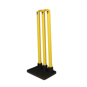 PVC Stump with Rubber Mould Base Set - Cricket Stumps - Dawson Sports