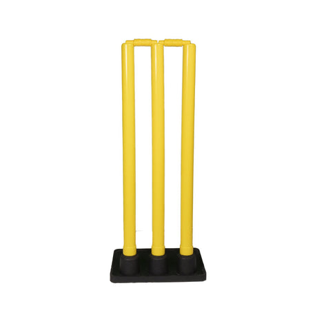 PVC Stump with Rubber Mould Base Set - Cricket Stumps - Dawson Sports