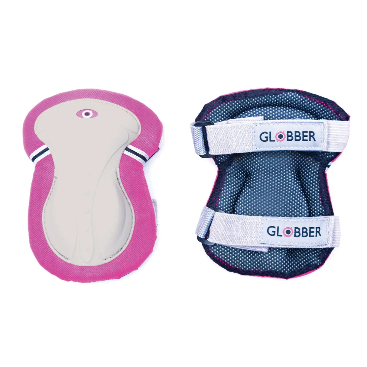 GLOBBER KIDS SCOOTER PROTECTIVE GEAR (ELBOWS, KNEES & WRISTS) XS - PINK