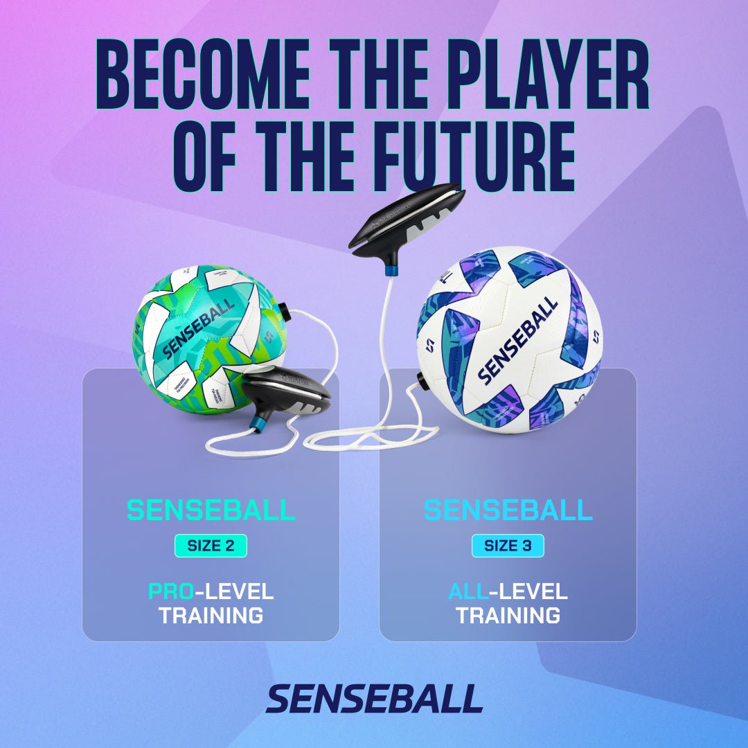 Senseball Soccer Kick Trainer All - Level - Size 3 Ball (Blue) - Footballs - Dawson Sports