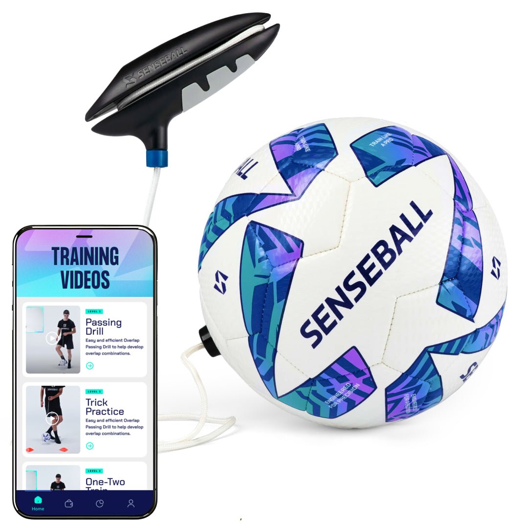 Senseball Soccer Kick Trainer All - Level - Size 3 Ball (Blue) - Footballs - Dawson Sports