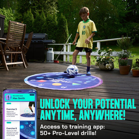 SenseMat 360 - Pro - Level Cognitive & Footwork Soccer Training Mat - Training Aids - Dawson Sports
