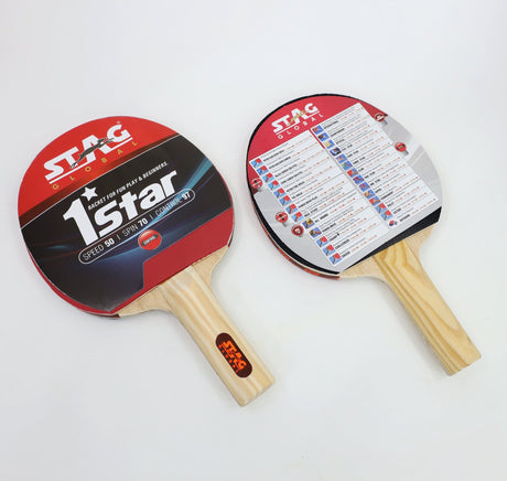 STAG 1 Star Table Tennis Playset - Table Tennis Racket & Sets - Dawson Sports