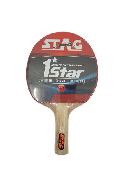 STAG 1 Star Table Tennis Racket - Table Tennis Racket & Sets - Dawson Sports