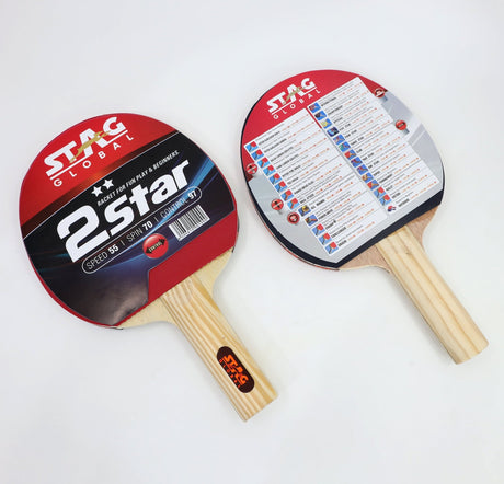 STAG 2 Star Table Tennis Playset - Table Tennis Racket & Sets - Dawson Sports