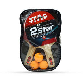 STAG 2 Star Table Tennis Playset - Table Tennis Racket & Sets - Dawson Sports