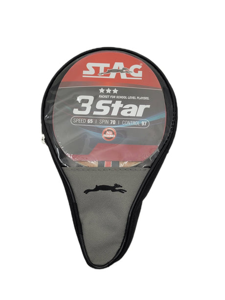 STAG 3 Star Table Tennis Racket - Table Tennis Racket & Sets - Dawson Sports