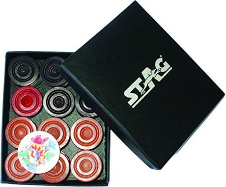 STAG Club Carrom Board with Coins - Carrom Board - Dawson Sports