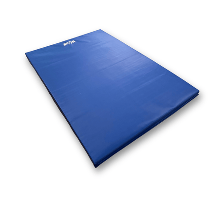 STAG Flat Mat (2.5 mtr x 1.2mtr x 5 cm) - Blue - Gymnastics Mat - Dawson Sports