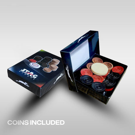 STAG Hobby Carrom Board with Coins - Carrom Board - Dawson Sports
