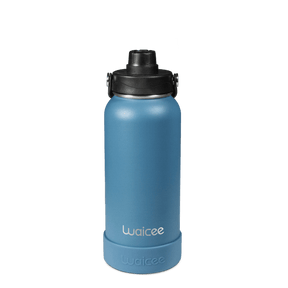Steel Blue Reusable Bottle – 32oz / 950ml - Water Bottles - Dawson Sports