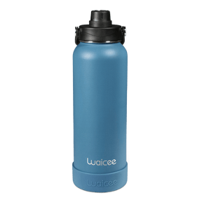 Steel Blue Reusable Bottle – 40oz / 1200ml - Water Bottles - Dawson Sports
