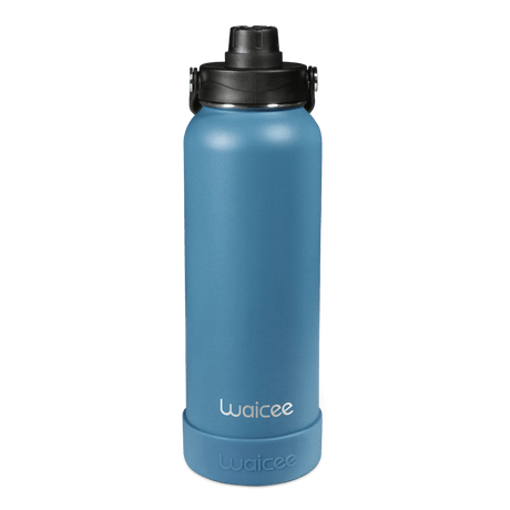 Steel Blue Reusable Bottle – 40oz / 1200ml - Water Bottles - Dawson Sports