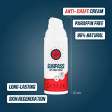 SURPASS ANTI - CHAFE CREAM AIRLESS 50 ML - Lotions & Moisturizers - Dawson Sports