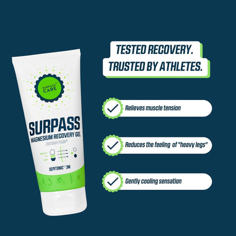 SURPASS MAGNESIUM RECOVERY GEL 200ml - Lotions & Moisturizers - Dawson Sports