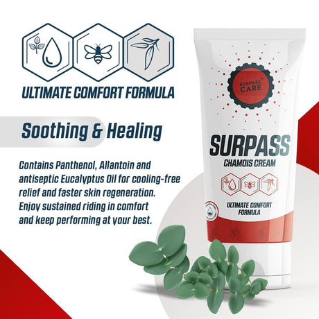 SURPASS NATURAL CHAMOIS CREAM 170ml - Lotions & Moisturizers - Dawson Sports